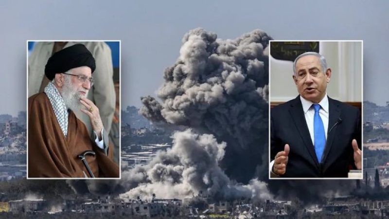 Pemimpin Tertinggi Iran, Ayatollah Ali Khamenei & Benjamin Netanyahu Perdana Menteri Israel. Dok: @tariqtramboo
