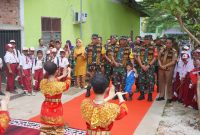 Kujungan Ketua Tim Wasev TMMD Ke-121 Tahun 2024 Ke Program TMMD Beserta Rombongan. Dok: Istimewa
