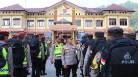 Kapolda Jambi, Irjen pol Drs Rusdi Hartono melaksanakan kunjungan kerja ke Polres Kerinci. Dok: Istimewa