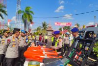 Kapolda Beserta Jajaran Melakukan Kunjungan ke Polres Tanjab Barat. Dok: Istimewa