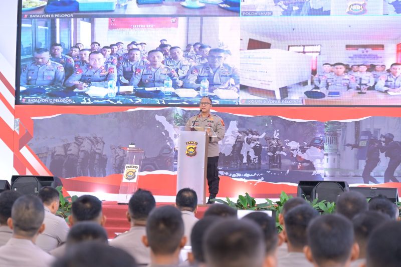 Wakapolda Jambi Brigjen Pol. Edi Mardianto di EV Garden Jambi. Dok: Istimewa