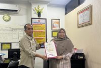 Masnah Busro di Polda Jambi. Dok: Istimewa