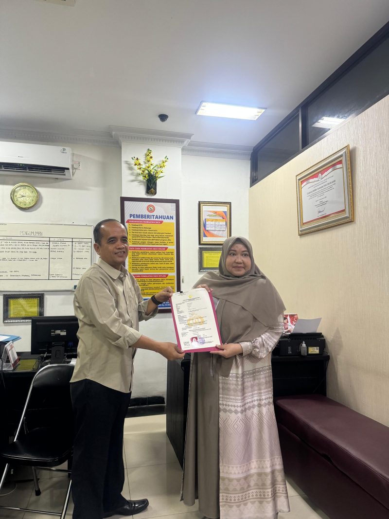 Masnah Busro di Polda Jambi. Dok: Istimewa