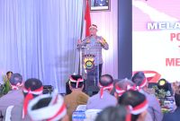 Kapolda Jambi Irjen Pol. Rusdi Hartono membuka kegiatan Pembinaan Personel Polri Guna Penanggulangan dan Pencegahan Radikalisme dan Intoleransi Polda Jambi. Dok: Istimewa