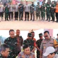 Kapolda Jambi Irjen Pol. Rusdi Hartono bersama Danrem 042/Gapu Brigjen TNI Rachmad beserta rombongan, di Pos Karhutla Kec. Batang Asam Kab. Tanjabbarat Prov. Jambi. Dok: Istimewa