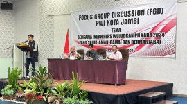 Ketua PWI Kota Jambi Irwansyah 