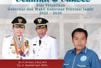 Foto: Gekrafs Provinsi Jambi : Selamat & Sukses Pelantikan Gubernur & Wakil Gubernur Jambi