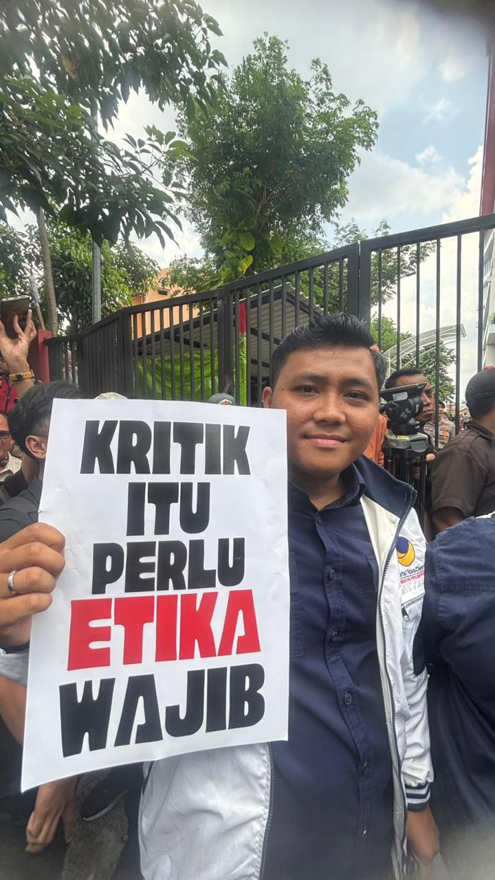 Dok Andika Sekretaris DPW GARDA Pemuda Nasdem Jambi